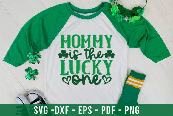 Download Mommy is the Lucky One, St Patrick's SVG - Premium Resources