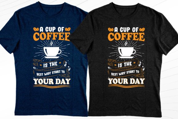 Download Cup of Coffee Trendy T Shirt Design - Trendy Collection