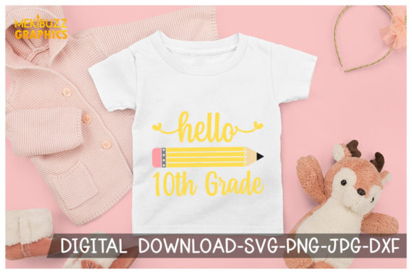 Download 10th Grade Back to School Cricut SVG - Premium Resources